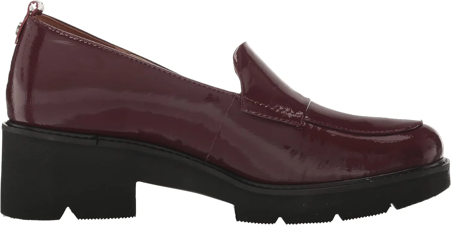 Naturalizer Women's Darry Slip-On Lightweight Lug Sole Heeled Loafer