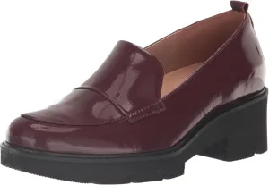 Naturalizer Women's Darry Slip-On Lightweight Lug Sole Heeled Loafer