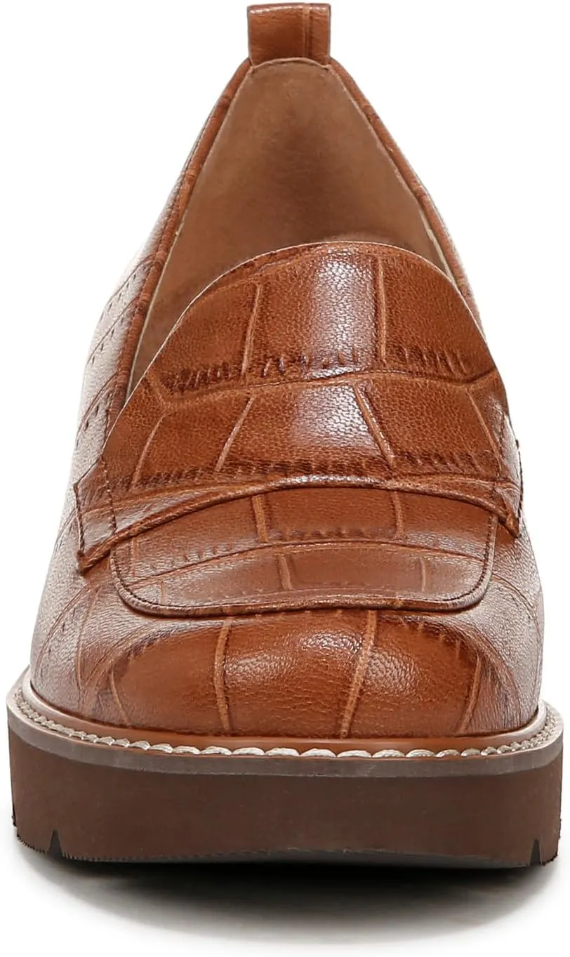 Naturalizer Women's Darry Slip-On Lightweight Lug Sole Heeled Loafer