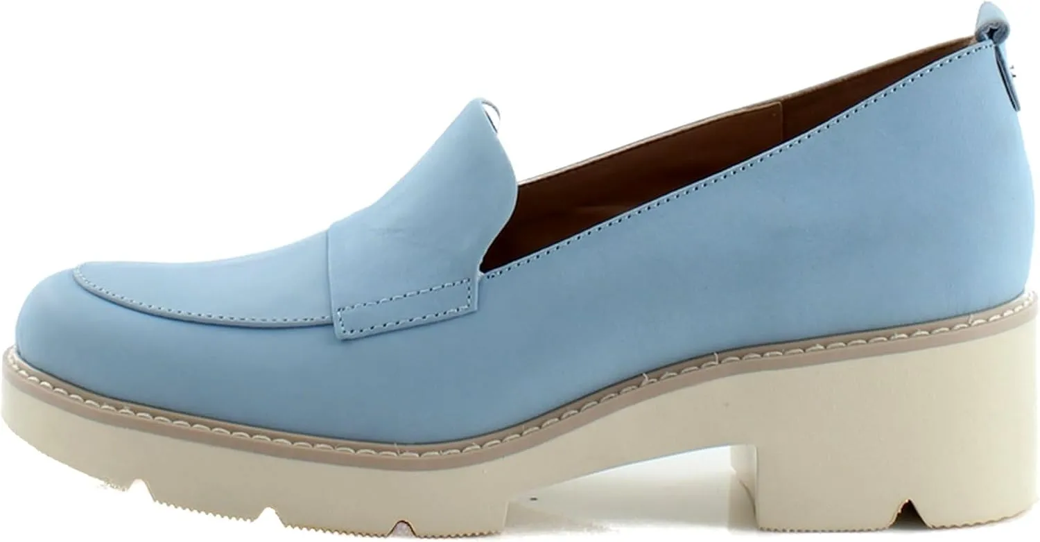 Naturalizer Women's Darry Slip-On Lightweight Lug Sole Heeled Loafer