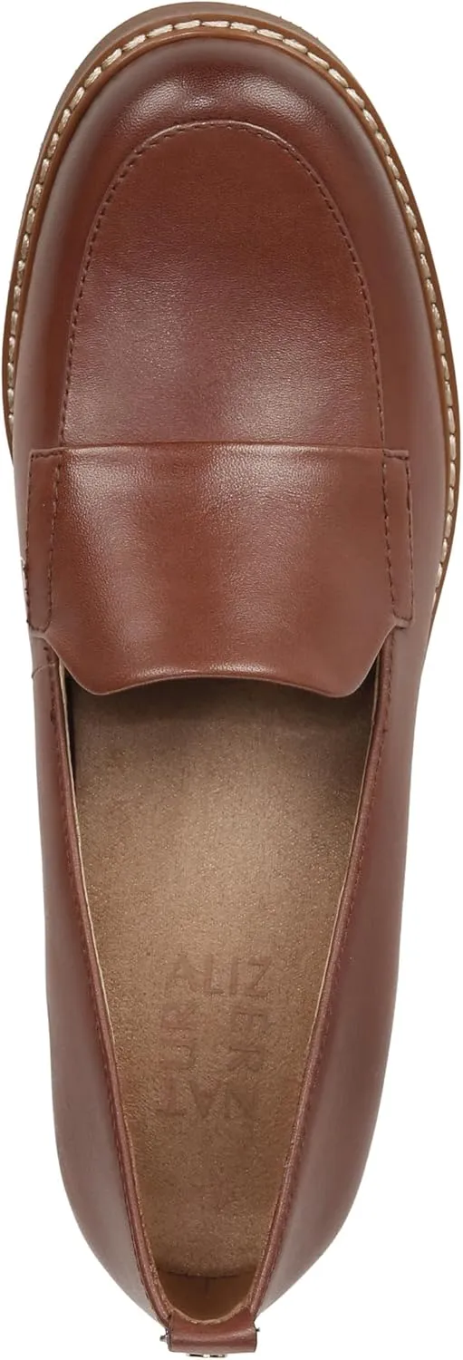 Naturalizer Women's Darry Slip-On Lightweight Lug Sole Heeled Loafer
