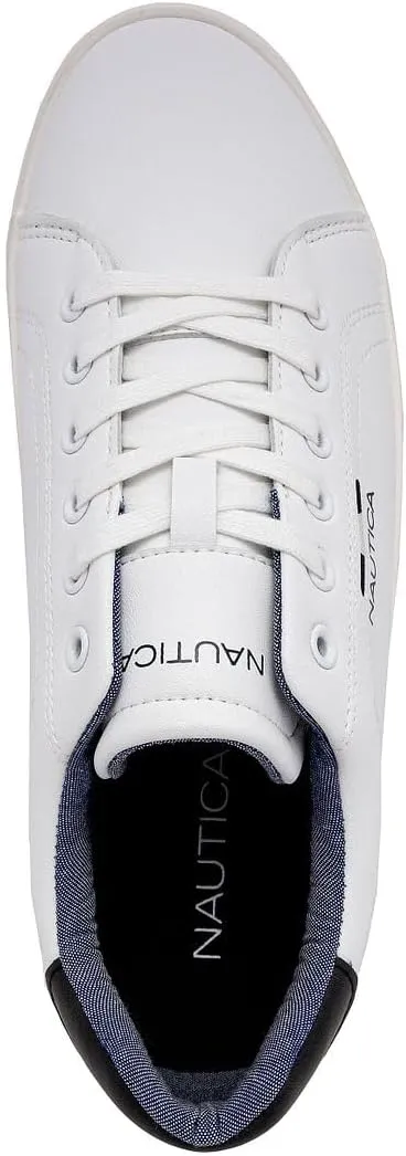 Nautica Men's Casual Shoe, Classic Lace-Up Low Top Loafer, Fashion Sneaker - in Medium & Wide Width Sizes