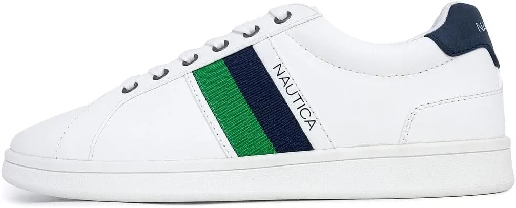 Nautica Men's Casual Shoe, Classic Lace-Up Low Top Loafer, Fashion Sneaker - in Medium & Wide Width Sizes
