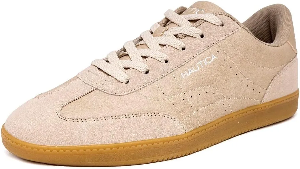 Nautica Men's Classic Lace-Up Low Top Fashion Sneaker Loafer - Stylish and Comfortable Casual Shoe