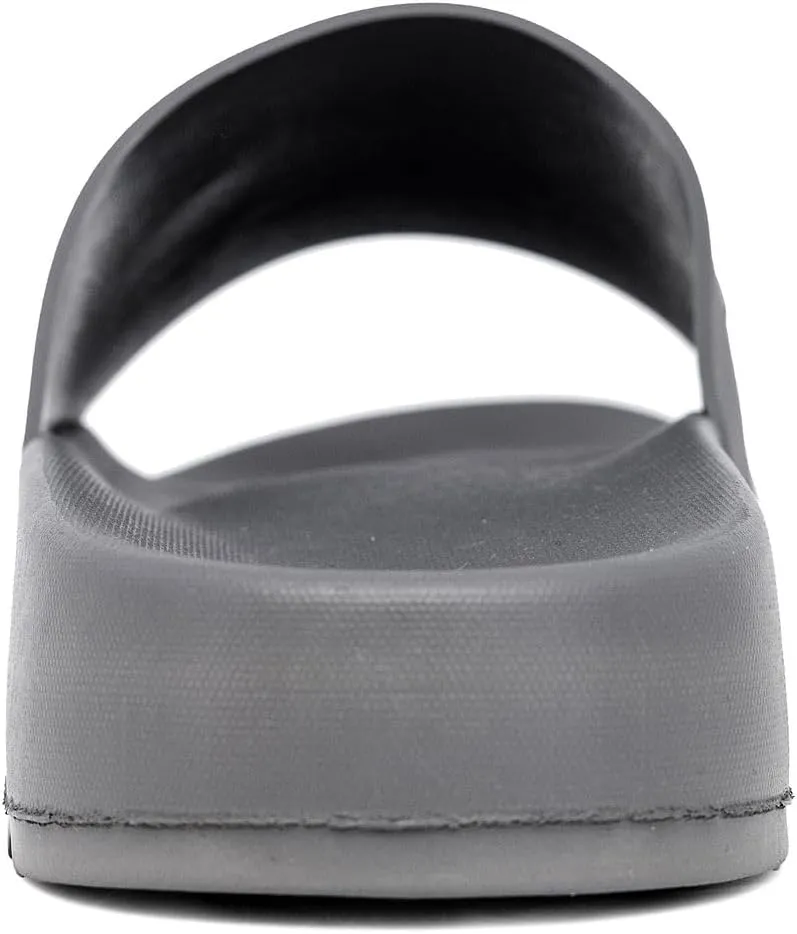Nautica Men's Slide Sandals – Comfortable Slip-On Pool & Beach Shoes with Cushioned Footbed for Casual Wear