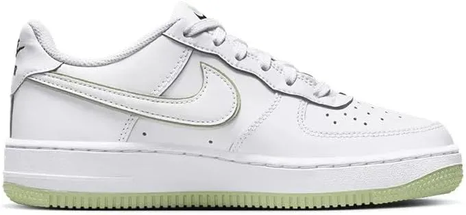 Nike Air Force 1 Big Kids' Shoes (CT3839-006, SEA Glass/Football Grey)