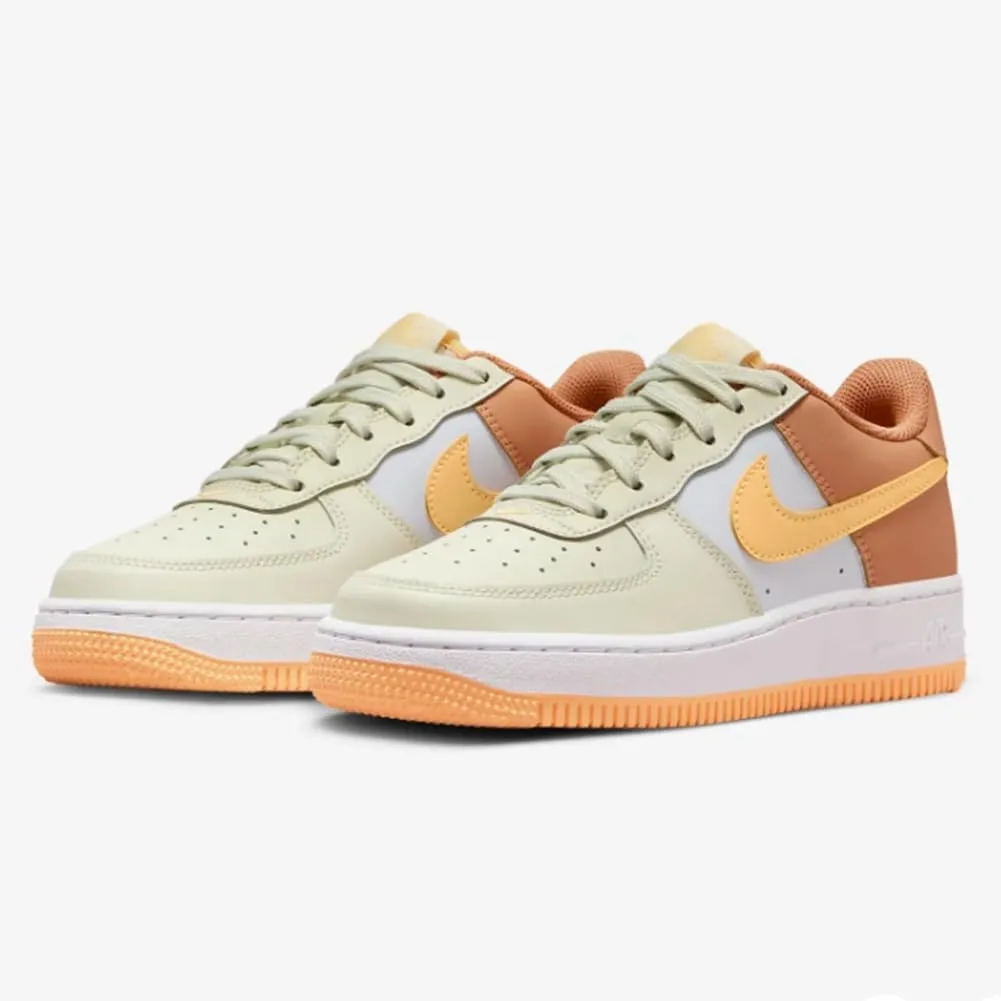 Nike Air Force 1 Big Kids' Shoes (CT3839-006, SEA Glass/Football Grey)