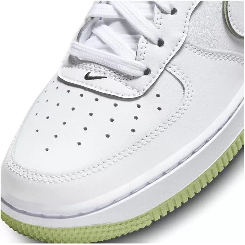 Nike Air Force 1 Big Kids' Shoes (CT3839-006, SEA Glass/Football Grey)
