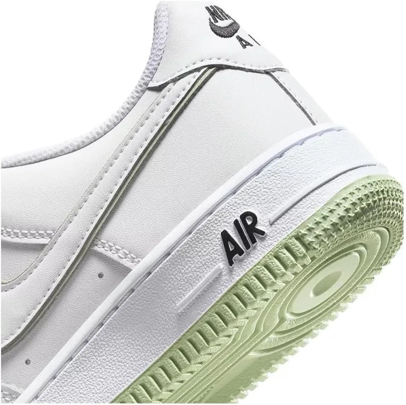 Nike Air Force 1 Big Kids' Shoes (CT3839-006, SEA Glass/Football Grey)