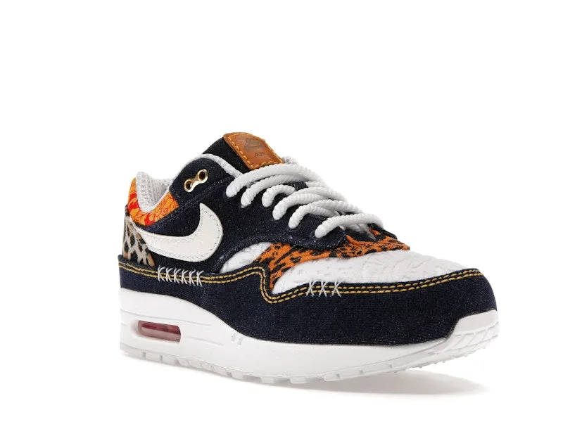 Nike Air Max 1 Premium Denim Leopard