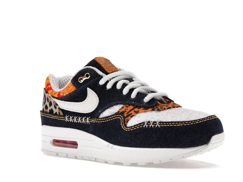 Nike Air Max 1 Premium Denim Leopard