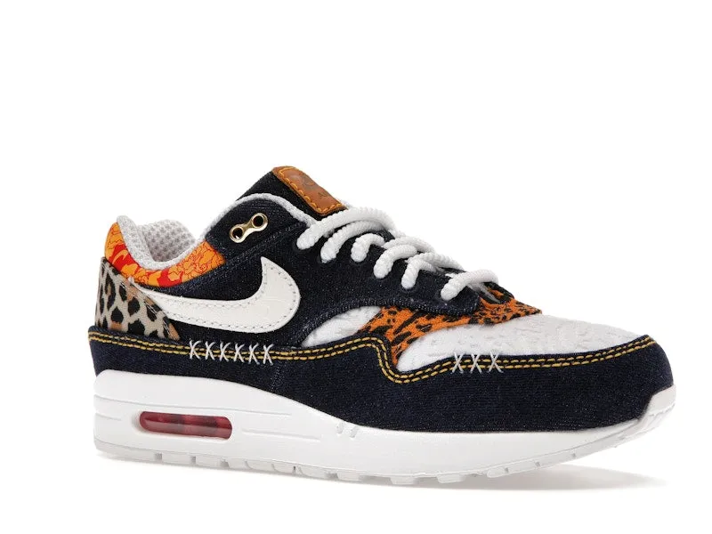 Nike Air Max 1 Premium Denim Leopard