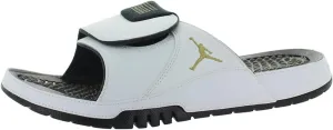 Nike Jordan Hydro XI Men's Slides (FN2452-104, White/Black/Legend Blue)
