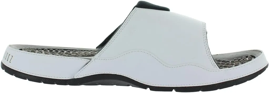 Nike Jordan Hydro XI Men's Slides (FN2452-104, White/Black/Legend Blue)