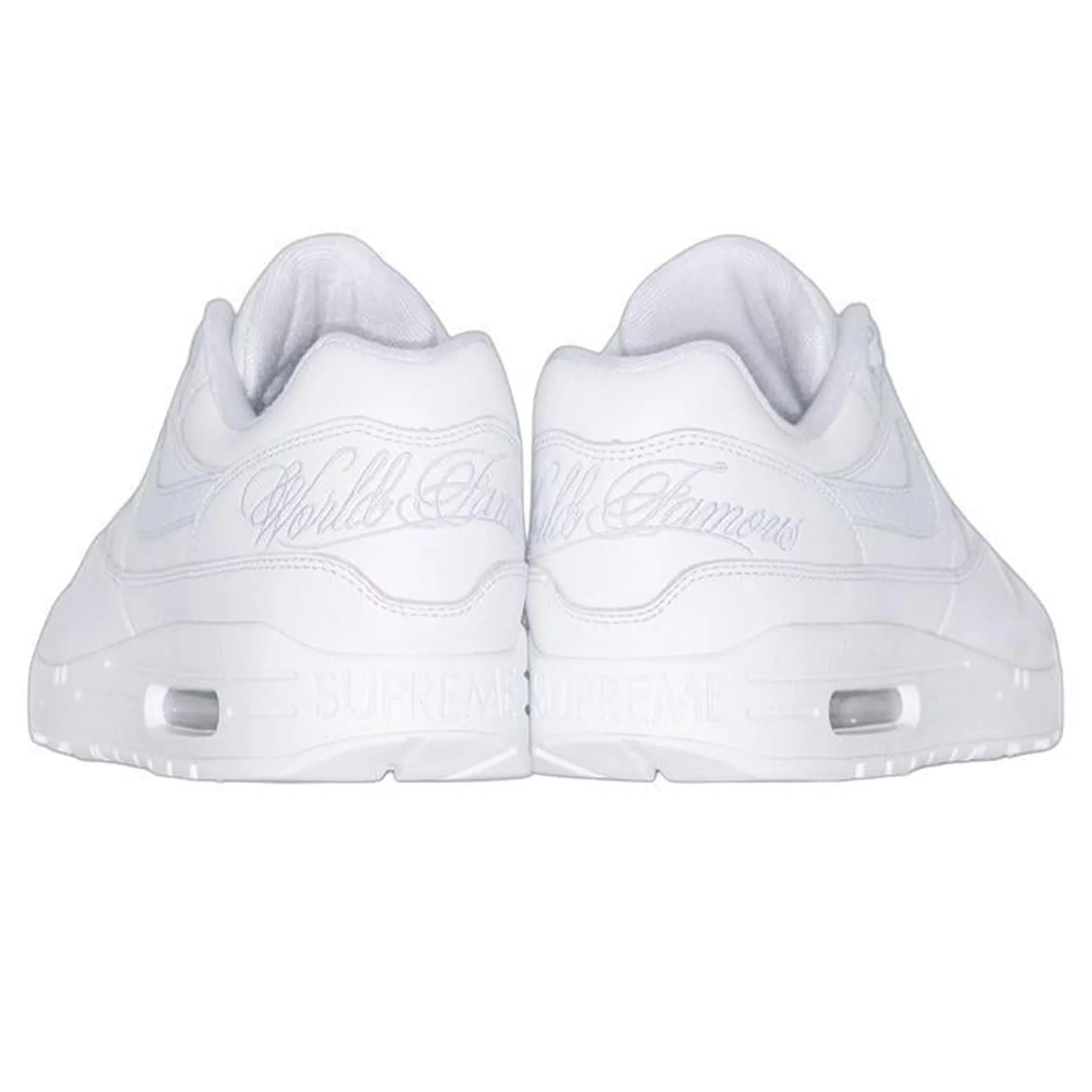 Nike x Supreme Air Max 1 '87 SP 'Triple White'
