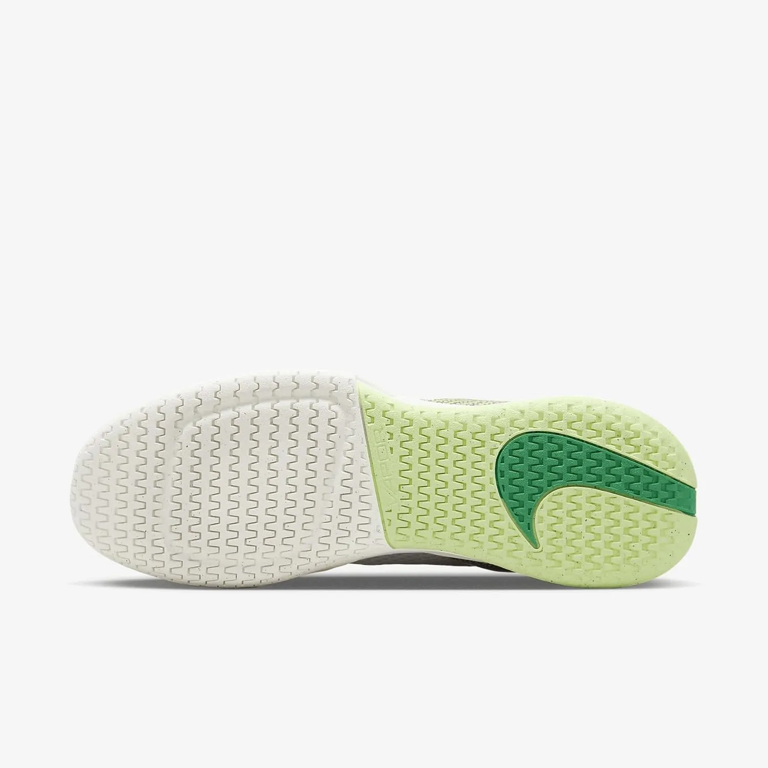NikeCourt Air Zoom Vapor Pro 2 Premium Men's Hard Court Tennis Shoes (FJ2059-001, Phantom/Stadium Green/Barely Volt)