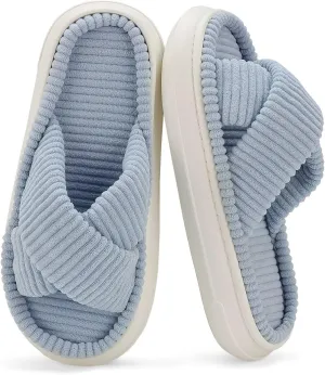 NineCiFun Platform Slippers for Women Indoor and Outdoor Women's Summer Slippers Open Toe Slide House Bedroom Shoes