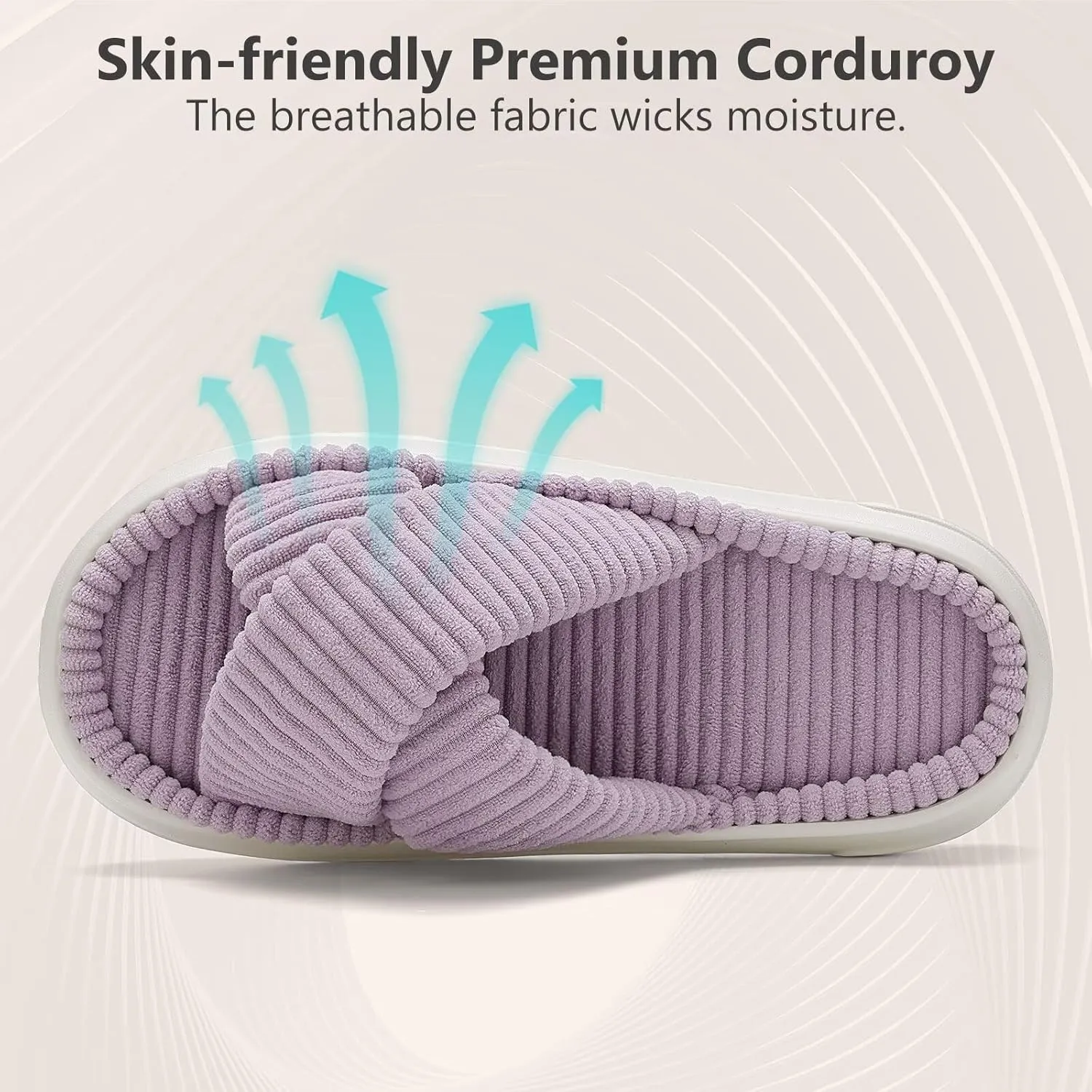 NineCiFun Platform Slippers for Women Indoor and Outdoor Women's Summer Slippers Open Toe Slide House Bedroom Shoes