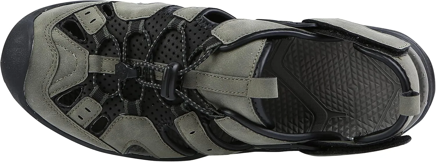 Northside Men's Burke Closed Toe Sport Sandal Fisherman