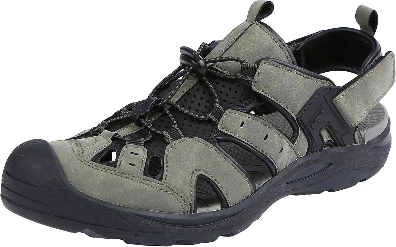 Northside Men's Burke Closed Toe Sport Sandal Fisherman