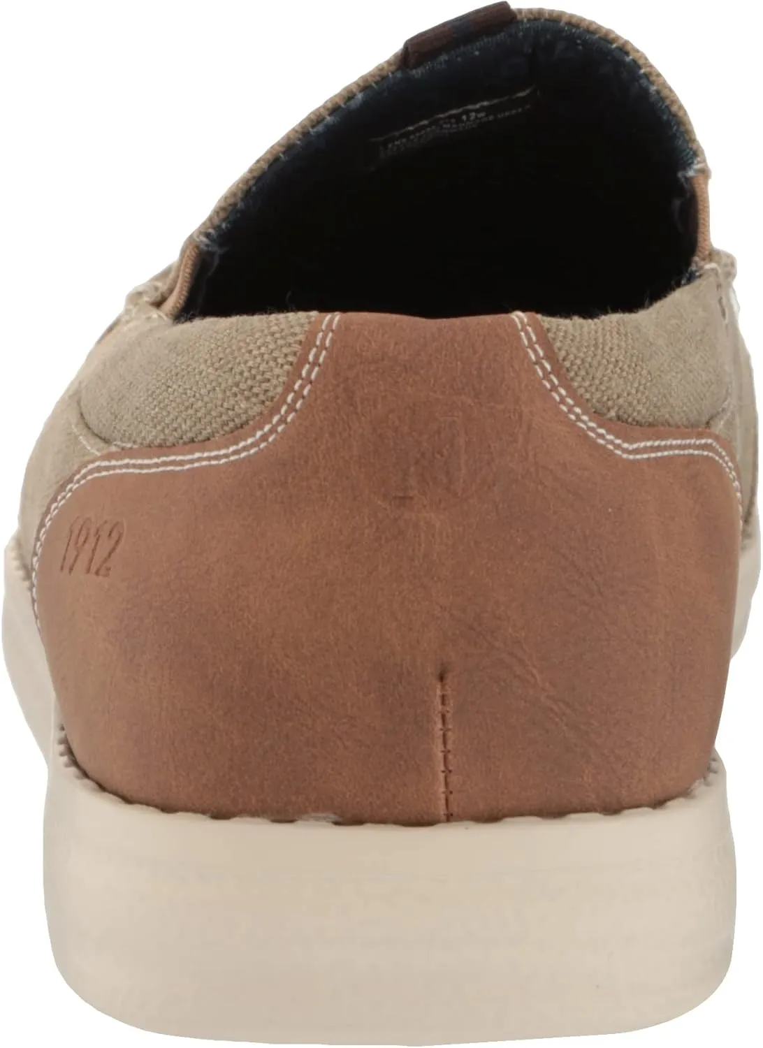 Nunn Bush Men's Brewski Canvas Moccasin Toe Slip-on Comfortable & Lightweight Loafer