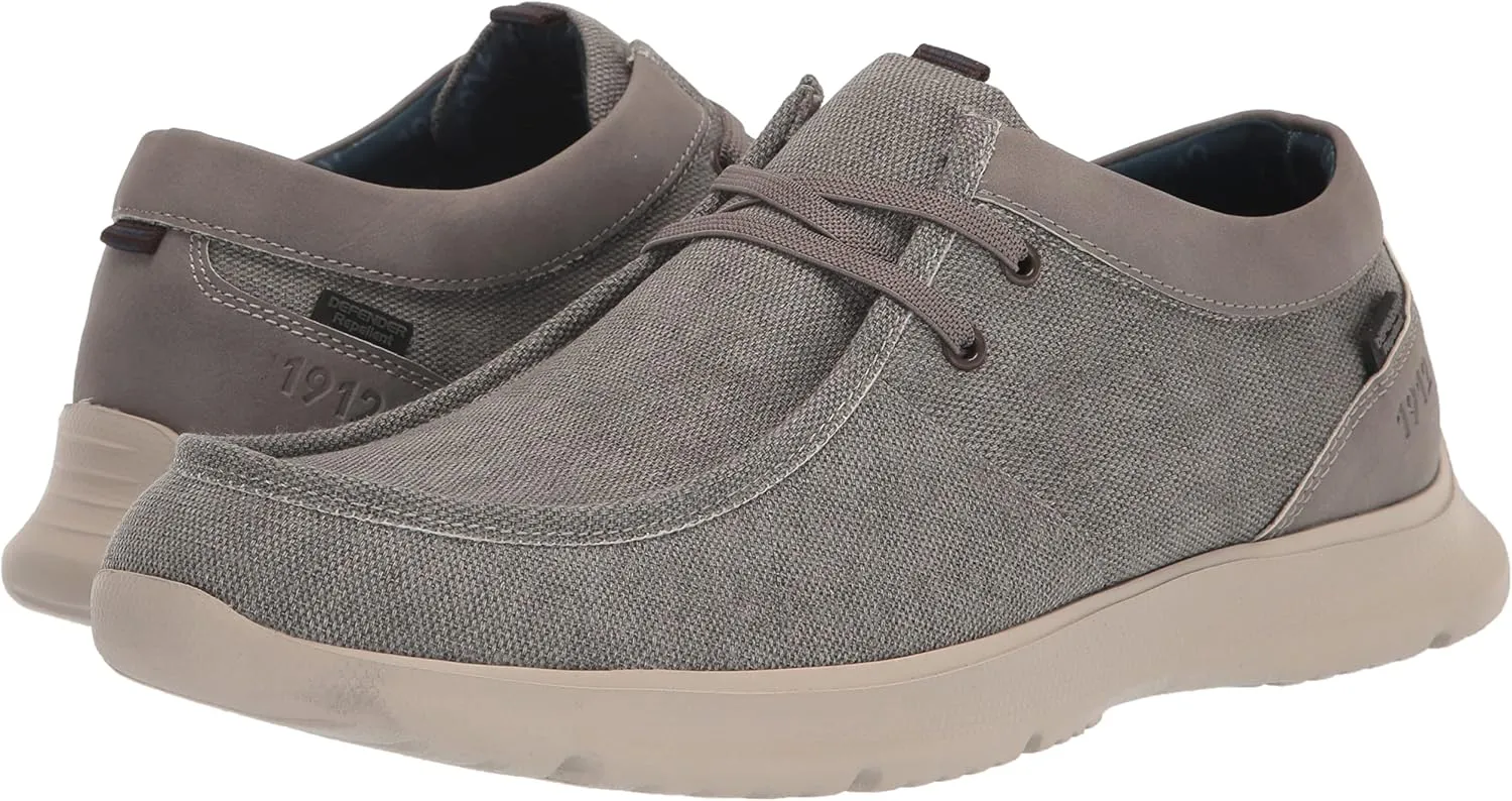 Nunn Bush Men's Bushwacker Moccasin Toe Slip-on Canvas Loafer Lightweight Casual Shoe
