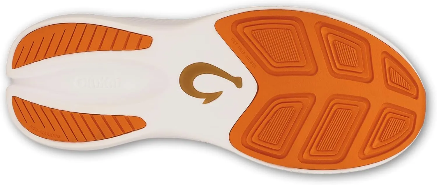 OLUKAI Island Hopper Men's Sneakers, Travel Ready & Versatile Athletic Shoes, Soft & Breathable Knit Fabric, Drop-in Heel Design