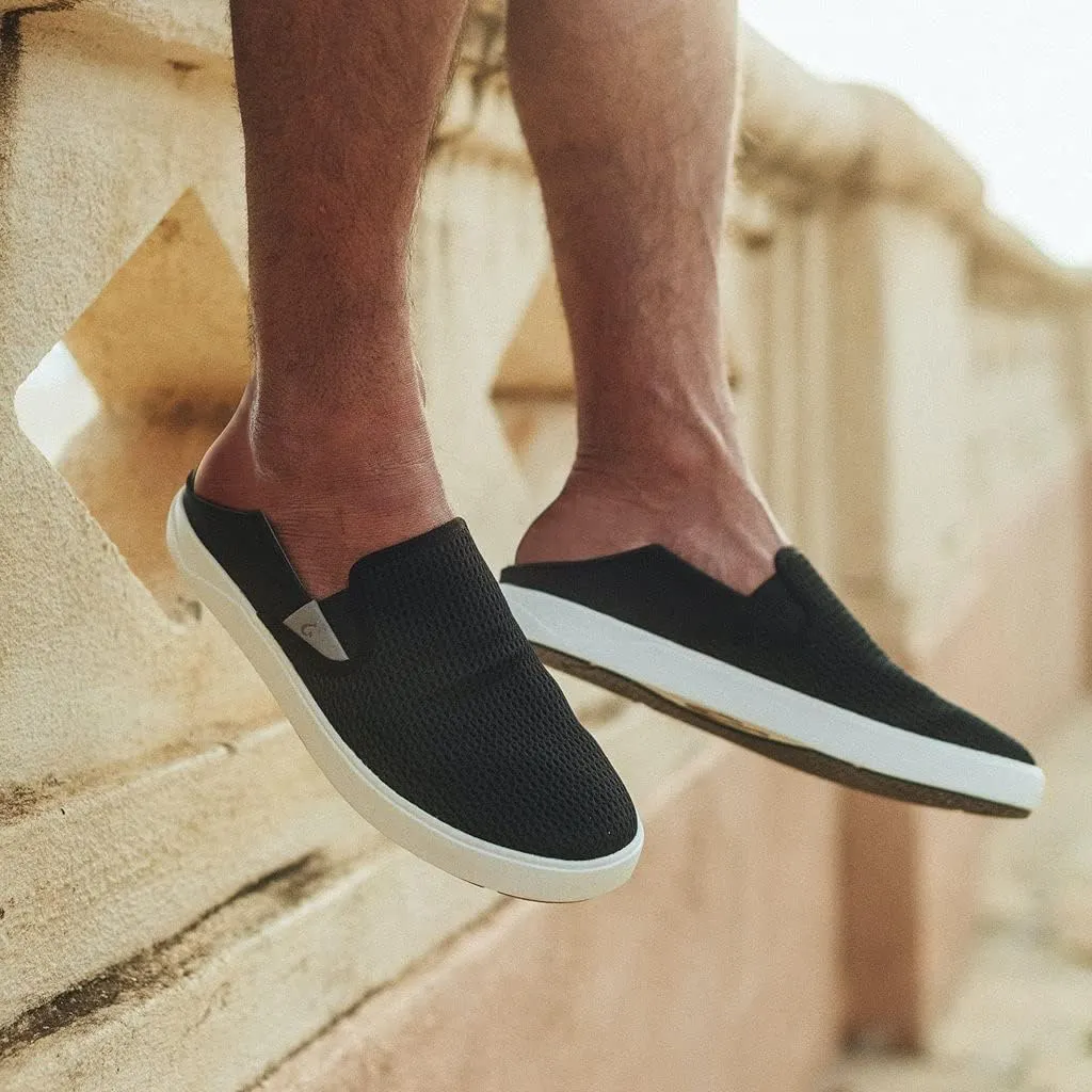 OLUKAI Lae'ahi Men's Slip On Shoes, Versatile & Casual Everyday Sneaker, Lightweight & Breathable Mesh, All-Day Wear & Comfort