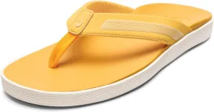 OLUKAI Leeward Men's Beach Sandals, Quick-Dry Flip Flop Slides, Water Friendly Versatility & Wet Grip Traction, Comfort Fit & Arch Support