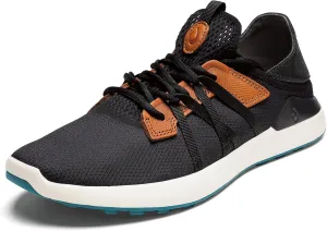 OLUKAI Manele Men's Golf Shoes, Spikeless Golf Shoes, Water & Stain-Resistant, Cushioned Midsole & Contoured Footbed, All-Day Comfort & Lightweight