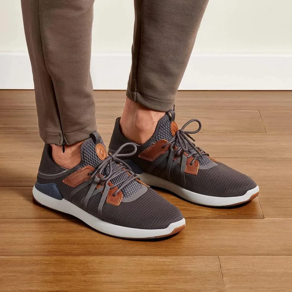 OLUKAI Mio Li Men's Everyday Athletic Shoes, Versatile & Casual Sneaker, Breathable & Comfortable Mesh, Cushioned Arch Support & Secure Fit