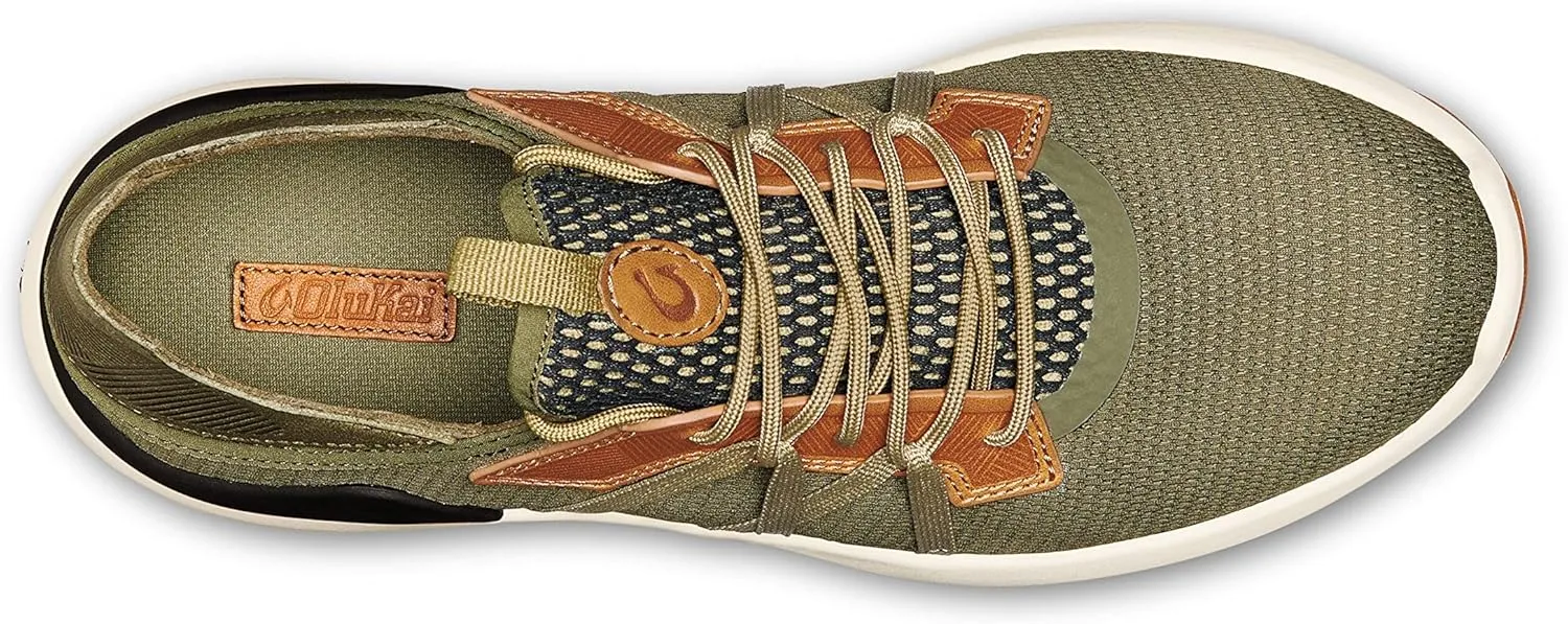 OLUKAI Mio Li Men's Everyday Athletic Shoes, Versatile & Casual Sneaker, Breathable & Comfortable Mesh, Cushioned Arch Support & Secure Fit
