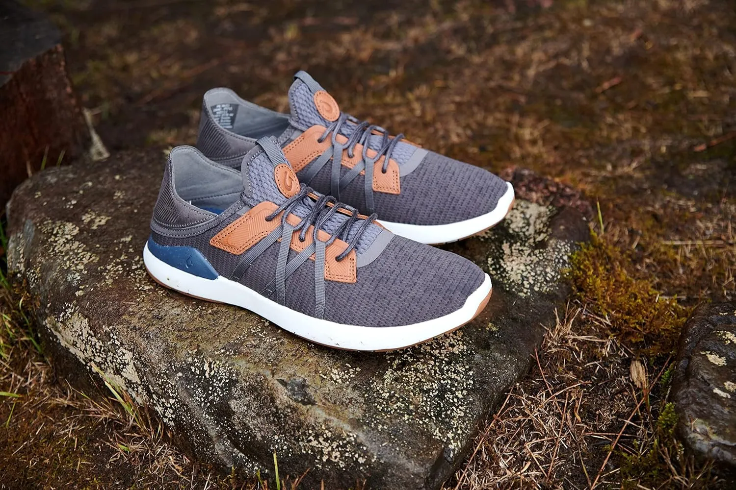 OLUKAI Mio Li Men's Everyday Athletic Shoes, Versatile & Casual Sneaker, Breathable & Comfortable Mesh, Cushioned Arch Support & Secure Fit