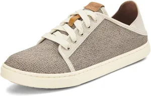 OLUKAI Pehuea Li Women's Lace-Up Sneakers, Casual Everyday Shoes with Drop-in Heel, Lightweight & Breathable Mesh Design, All-Day Comfort & Support