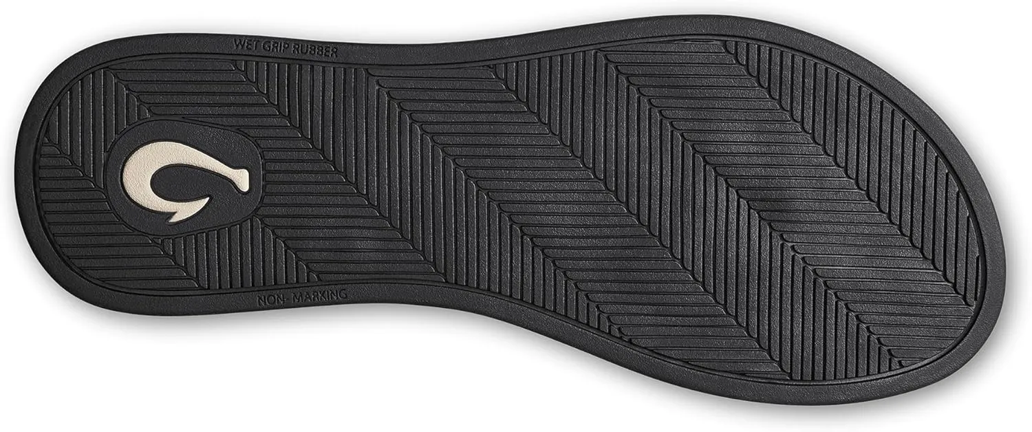 OLUKAI Uiki Women's Beach Sandal, Quick-Dry Flip-Flop Slides, Water Resistant, Wet Grip Soles & Compression Molded Footbed