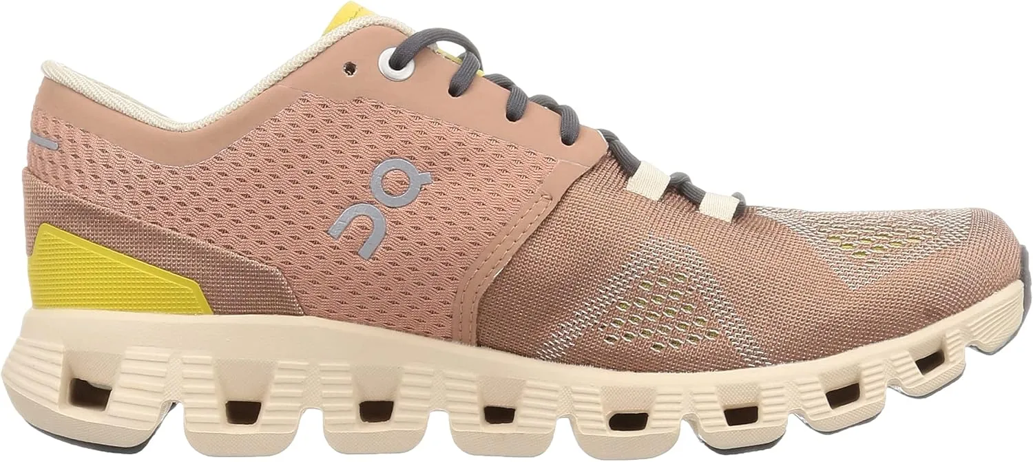 On Running Womens Cloud X Textile Synthetic Trainers