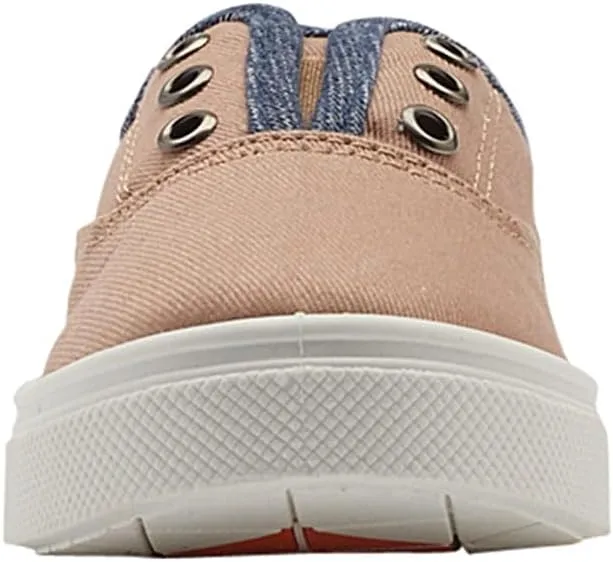 Oomphies Robin Boys Slip-On Sneakers – Canvas Upper, Elastic Strap, Cushioned Insole & Durable Rubber Sole