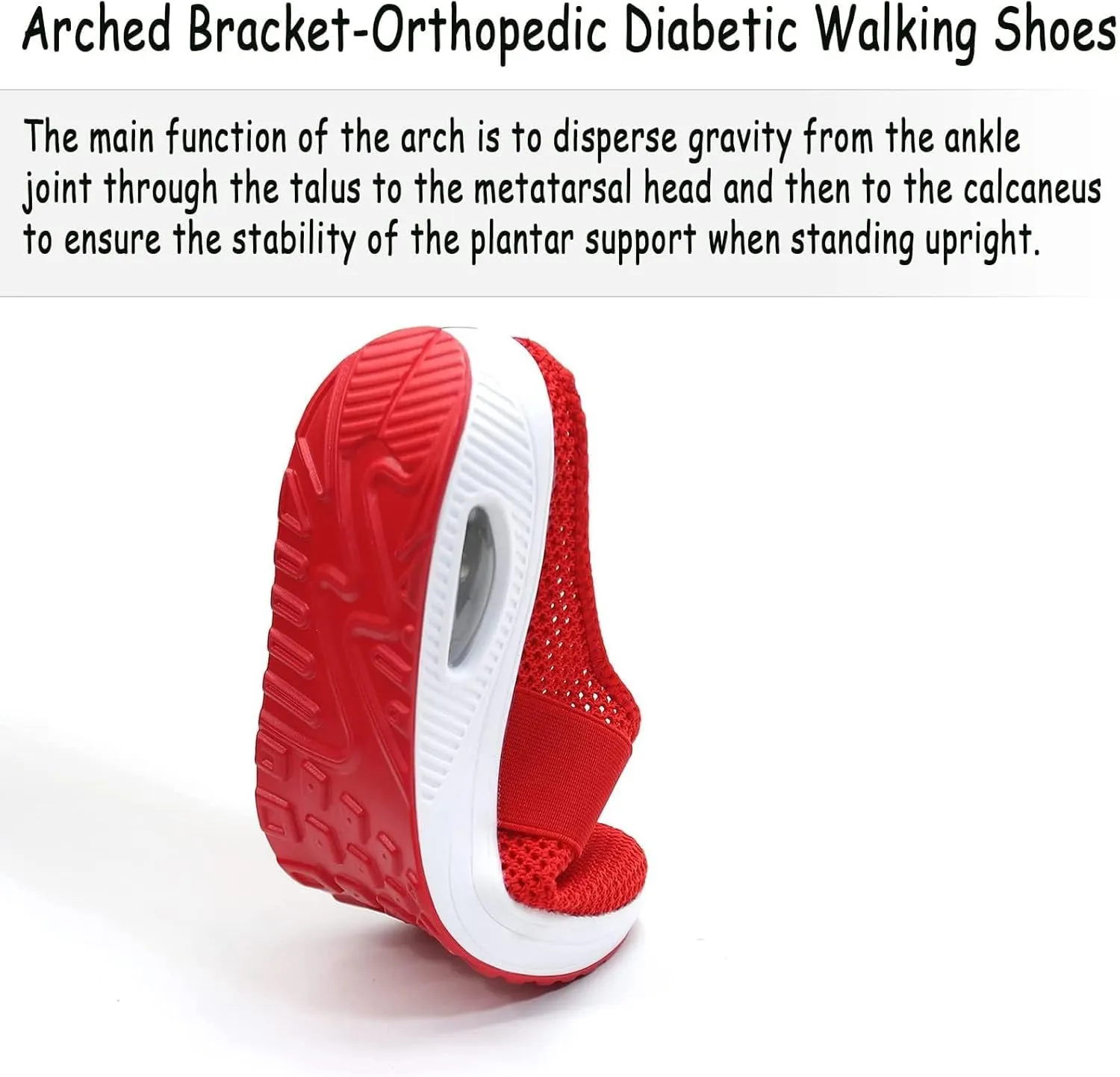 Orthopedic Mesh Sandals for Women Comfortable Sport Platform Wedge Sandals Breathable Casual Lightweight Walking Shoes with Arch Support