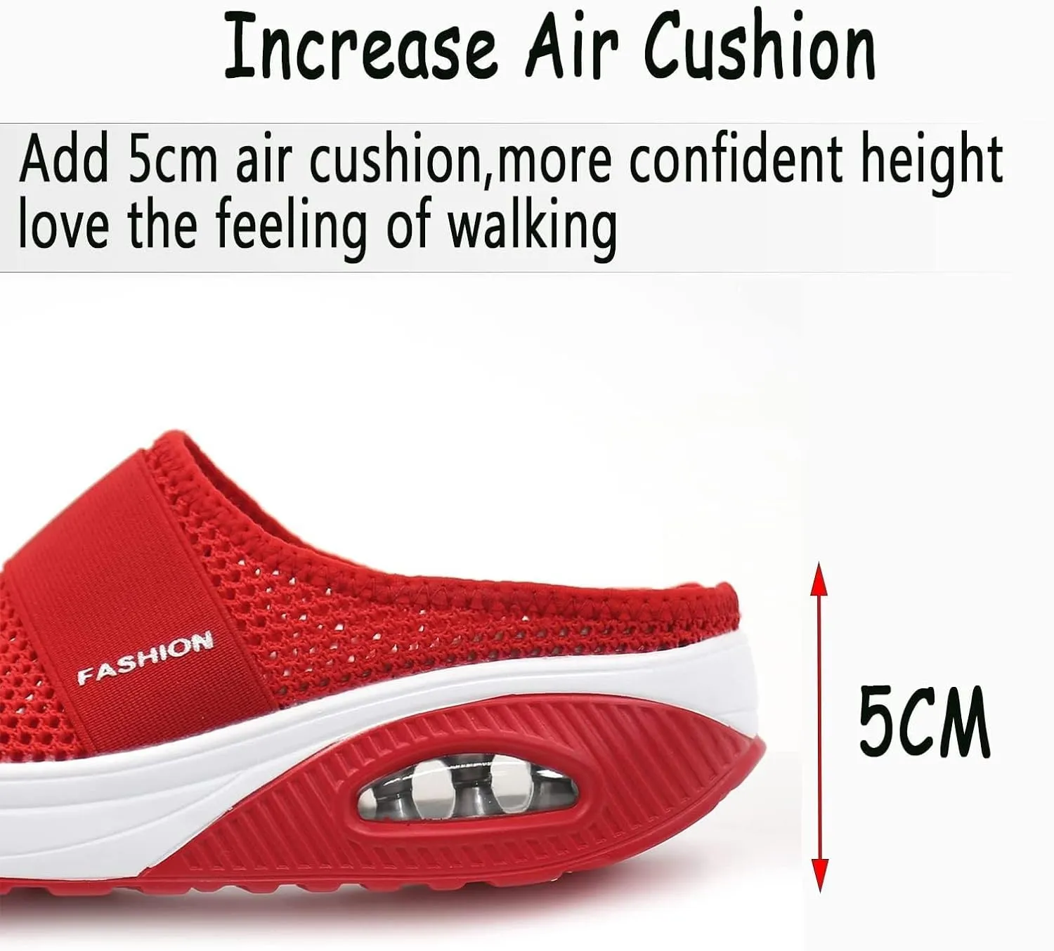 Orthopedic Mesh Sandals for Women Comfortable Sport Platform Wedge Sandals Breathable Casual Lightweight Walking Shoes with Arch Support