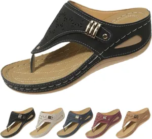 Orthopedic Sandals for Women Casual Comfort Breathable Open Toe Mesh Hollow Sports Sandals Non-Slip Summer Beach Sandals