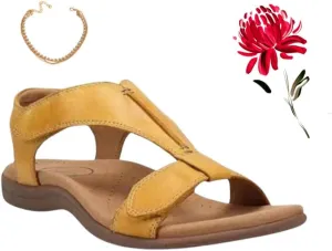 Orthowalkway Womens Sandals, Orthowalkway Shoes, 2025 New Comfortable Summer Sandals, Womens Comfy Orthotic Sandals, Women Casual Beach Sandal