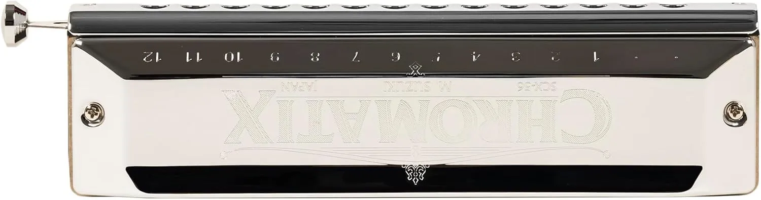 Other Harmonica, silver (Suzuki-SCX56-C)