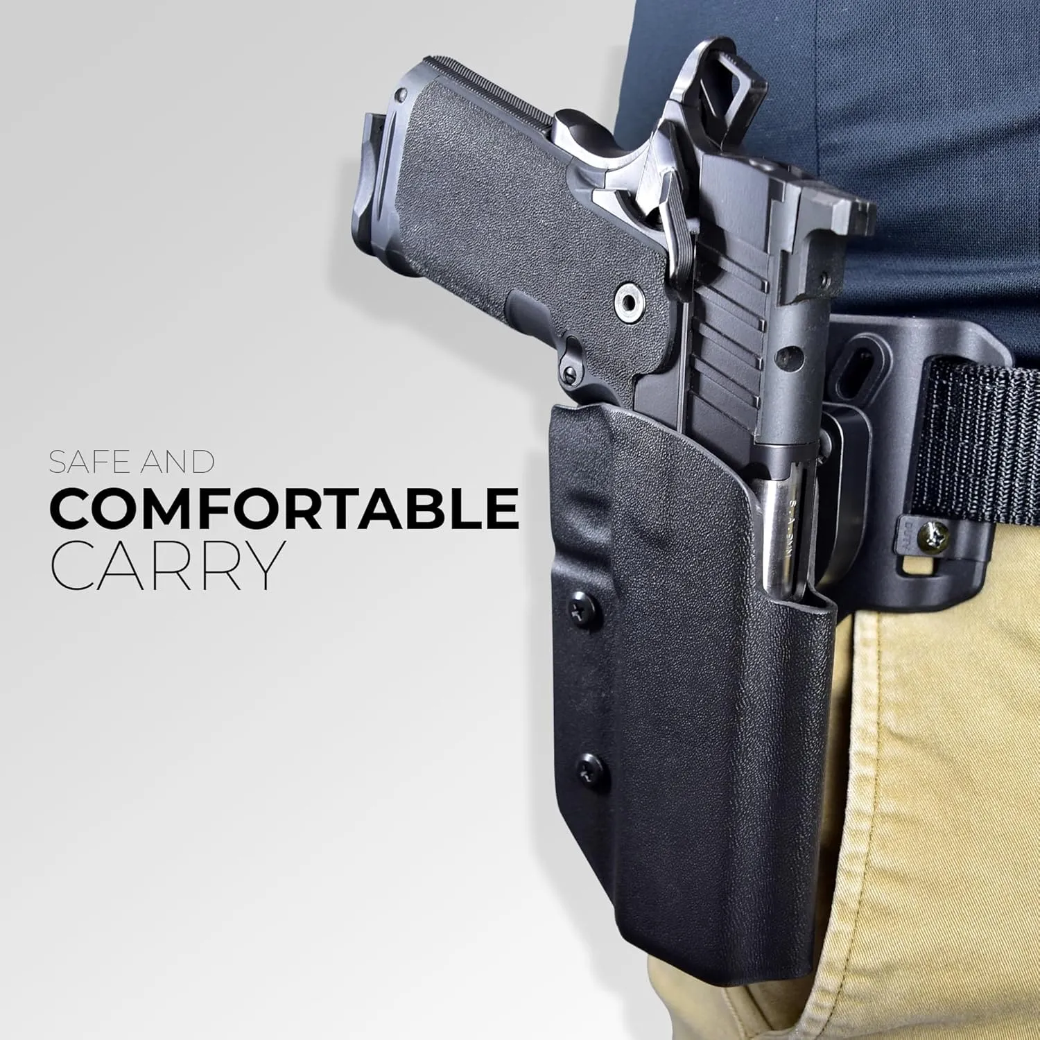 OWB Quick Release Belt Loop Holster fits Shadow Systems DR920L Elite