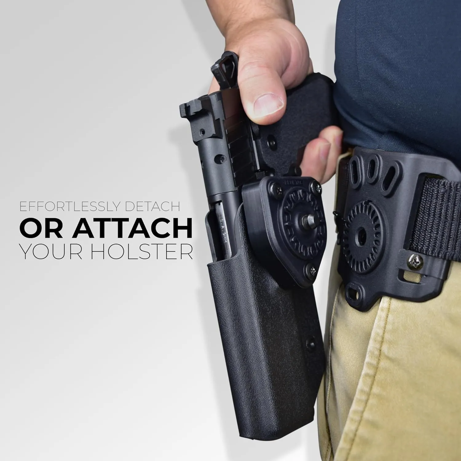 OWB Quick Release Belt Loop Holster fits Shadow Systems DR920L Elite
