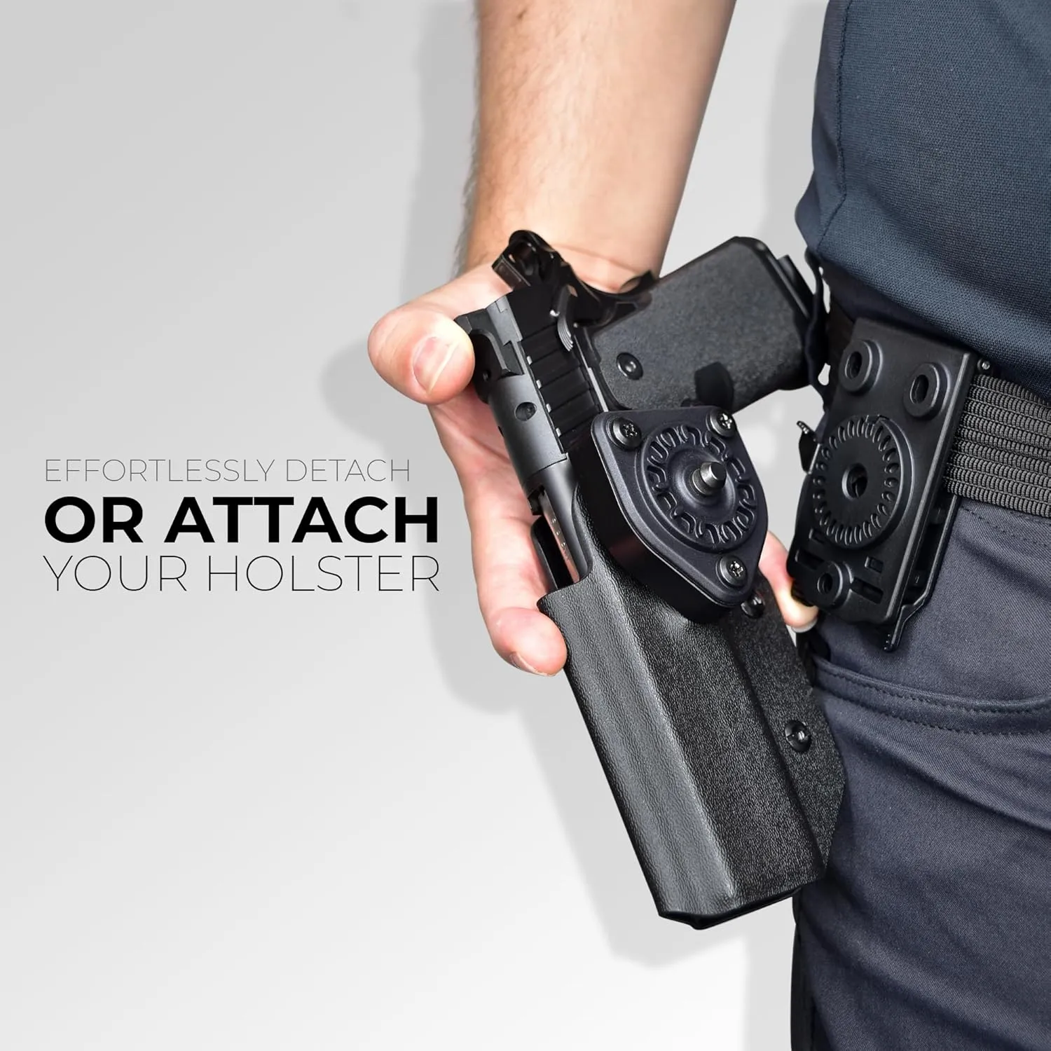 OWB Quick Release IDPA Holster fits FN FNX-45 Tactical