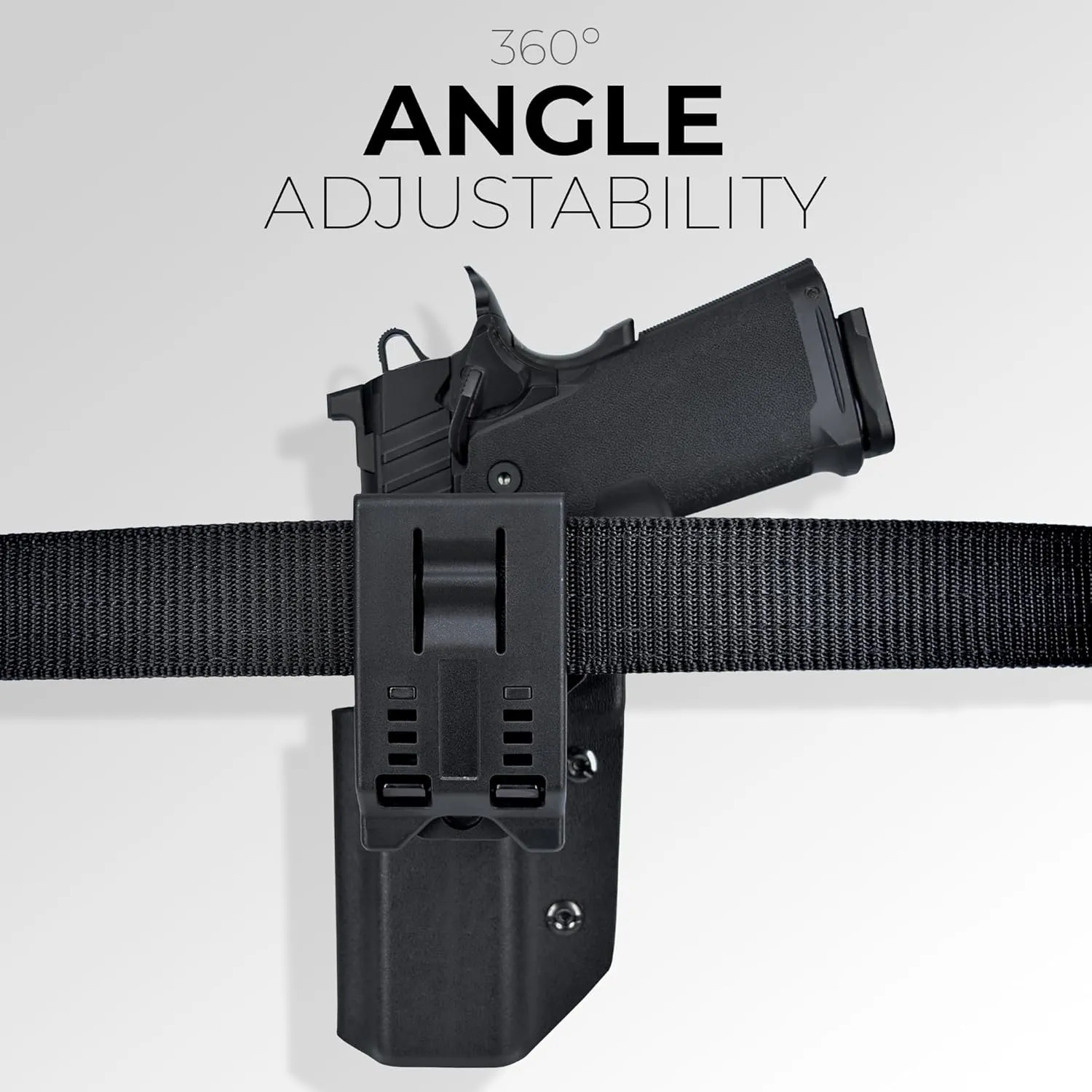 OWB Quick Release IDPA Holster fits FN FNX-45 Tactical