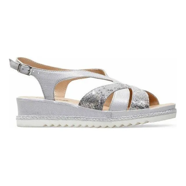 Padders Lola Sandals - Silver Combination