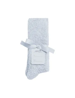 Papinelle Sleepwear-Cosy Bed Socks Blue