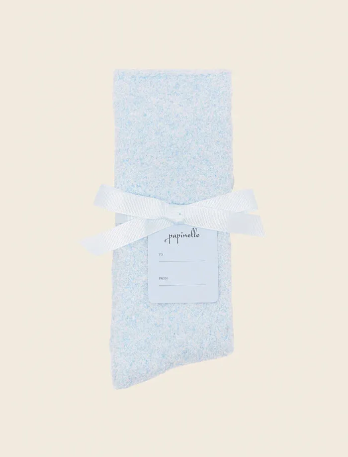 Papinelle Sleepwear-Cosy Bed Socks Blue