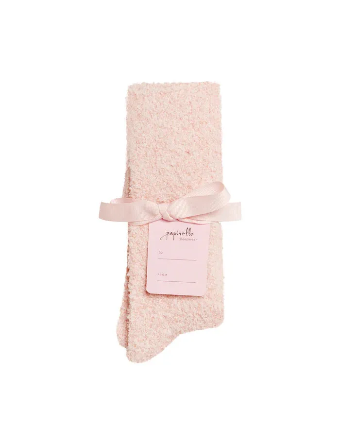 Papinelle Sleepwear-Cosy Bed Socks Pink